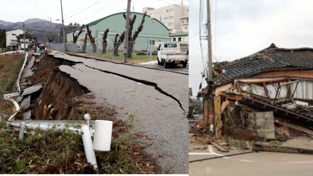 Japan में भूकंप: जापान में भूकंप ने भारी तबाही मचाई, 18 घंटे में 155 झटके हुए, 24 की मौत हुए , सुनामी का अलर्ट हटाया गया। आईये जानते है और क्या तबाही हुआ ?