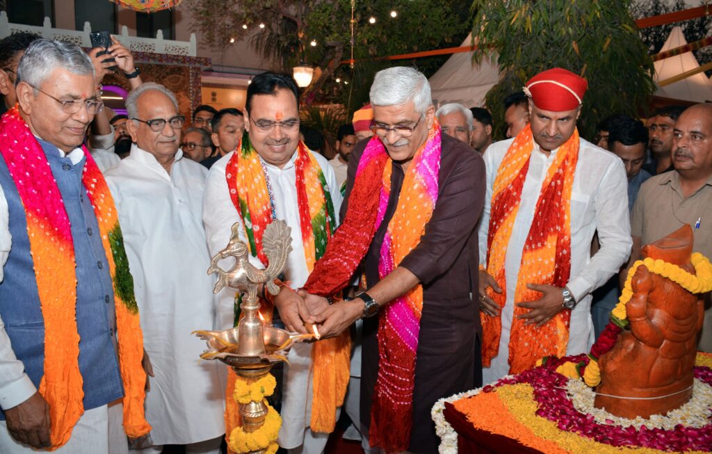 राजस्थान के मुख्यमंत्री श्री भजन लाल शर्मा ने बीकानेर हाउस में ‘ राजस्थान उत्सव ‘ का किया शुभारंभ