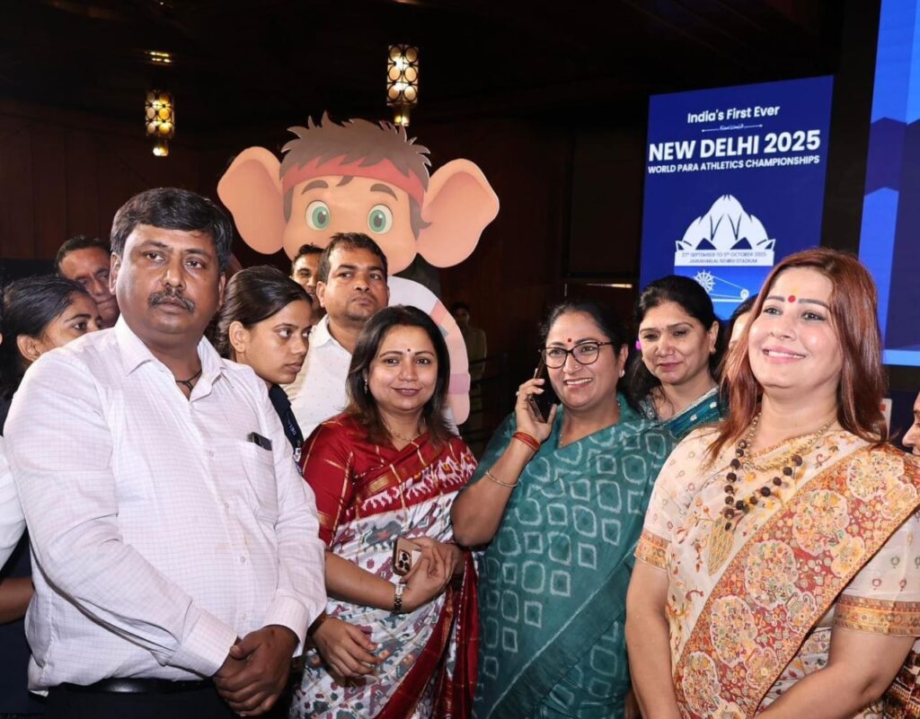 2025 वर्ल्ड पैरा एथलेटिक्स चैंपियनशिप का दिल्ली में भव्य आगाज़, कंगना रनौत बनीं ब्रांड एंबेसडर, शुभंकर का हुआ अनावरण