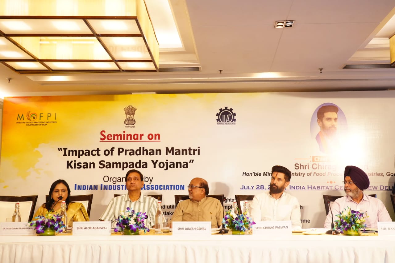 उत्तर भारत में पीएम किसान संपदा योजना के प्रभाव पर दिल्ली में IIA और MoFPI द्वारा सेमिनार का हुआ आयोजन