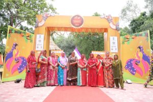 बीकानेर हाउस में आयोजित तीजोत्सव हैंडीक्राफ्ट और फूड मेले का हुआ समापन