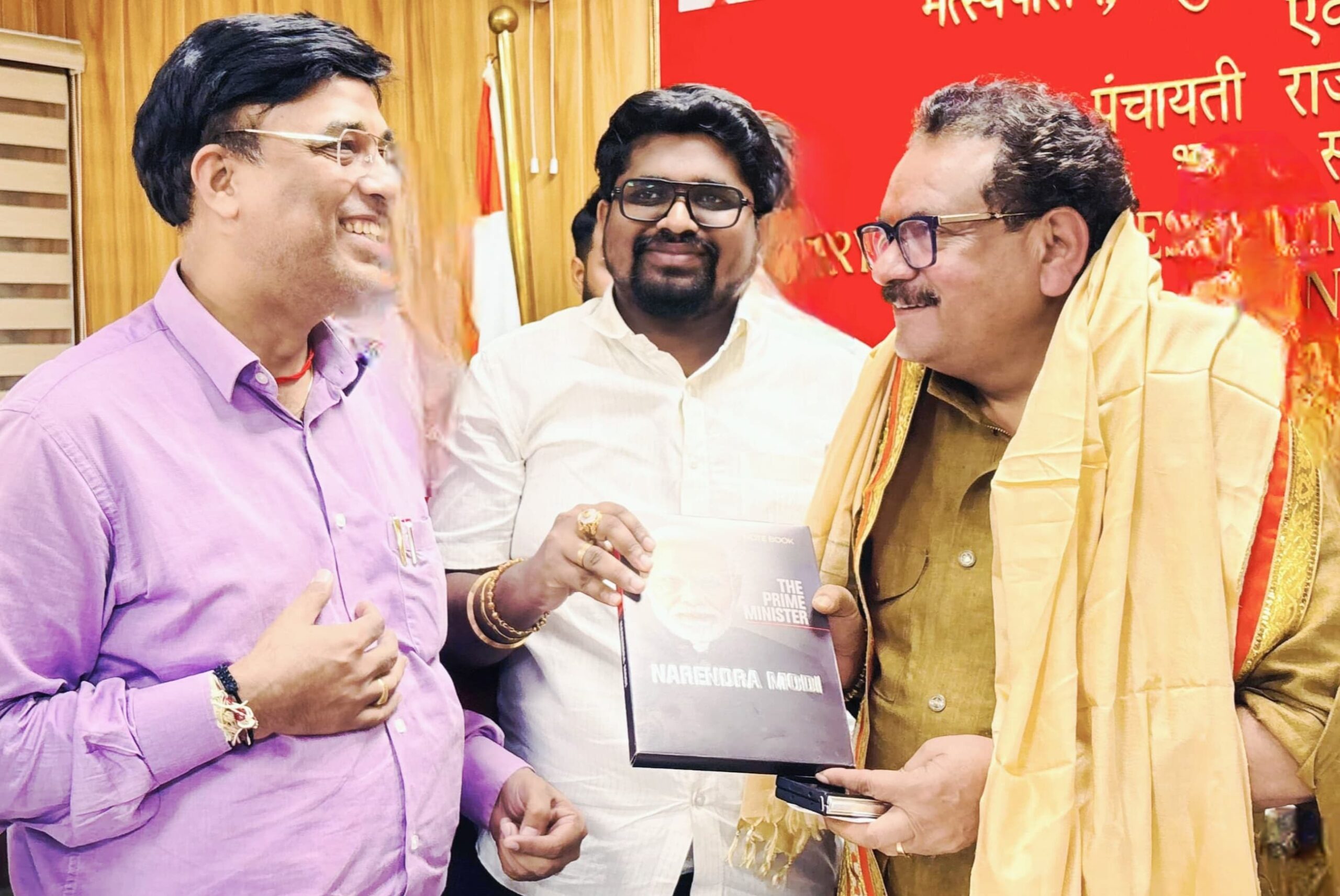 डॉ. भार्गव मल्लप्पा ने प्रो. एस. पी. सिंह बघेल से की मुलाकात