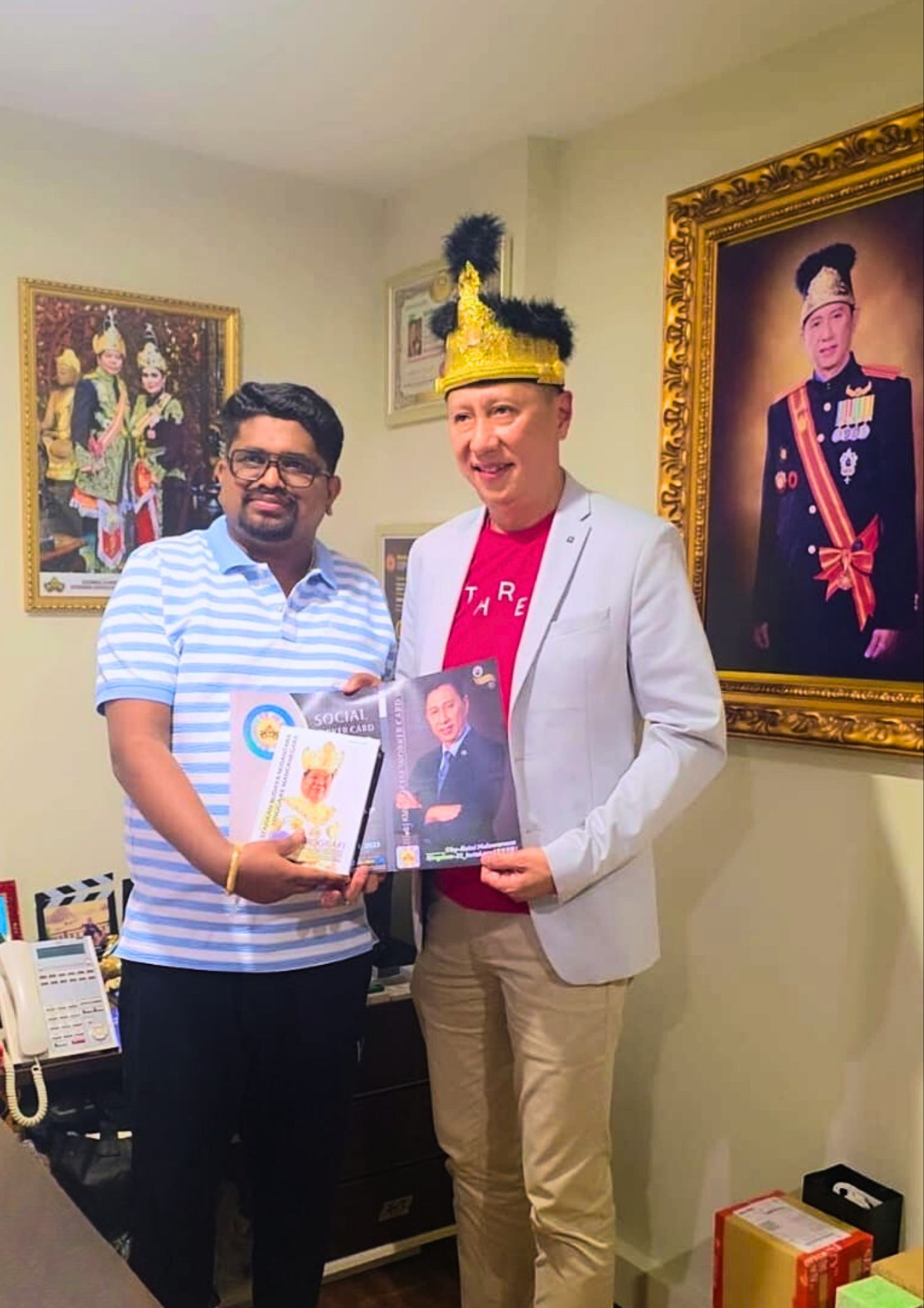 डॉ. भार्गव मल्लप्पा मलेशिया दौरे पर, प्रिंस डाटो’ सेरी डॉ. क्रिश्चियन किंग्सले गोह क्वी केंग जे.पी. से की मुलाकात