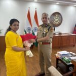 पारुल सिंह ने दिल्ली पुलिस आयुक्त सतीश गोलचा को पैरा स्विमिंग चैम्पियनशिप का मुख्य अतिथि बनने का आमंत्रण दिया