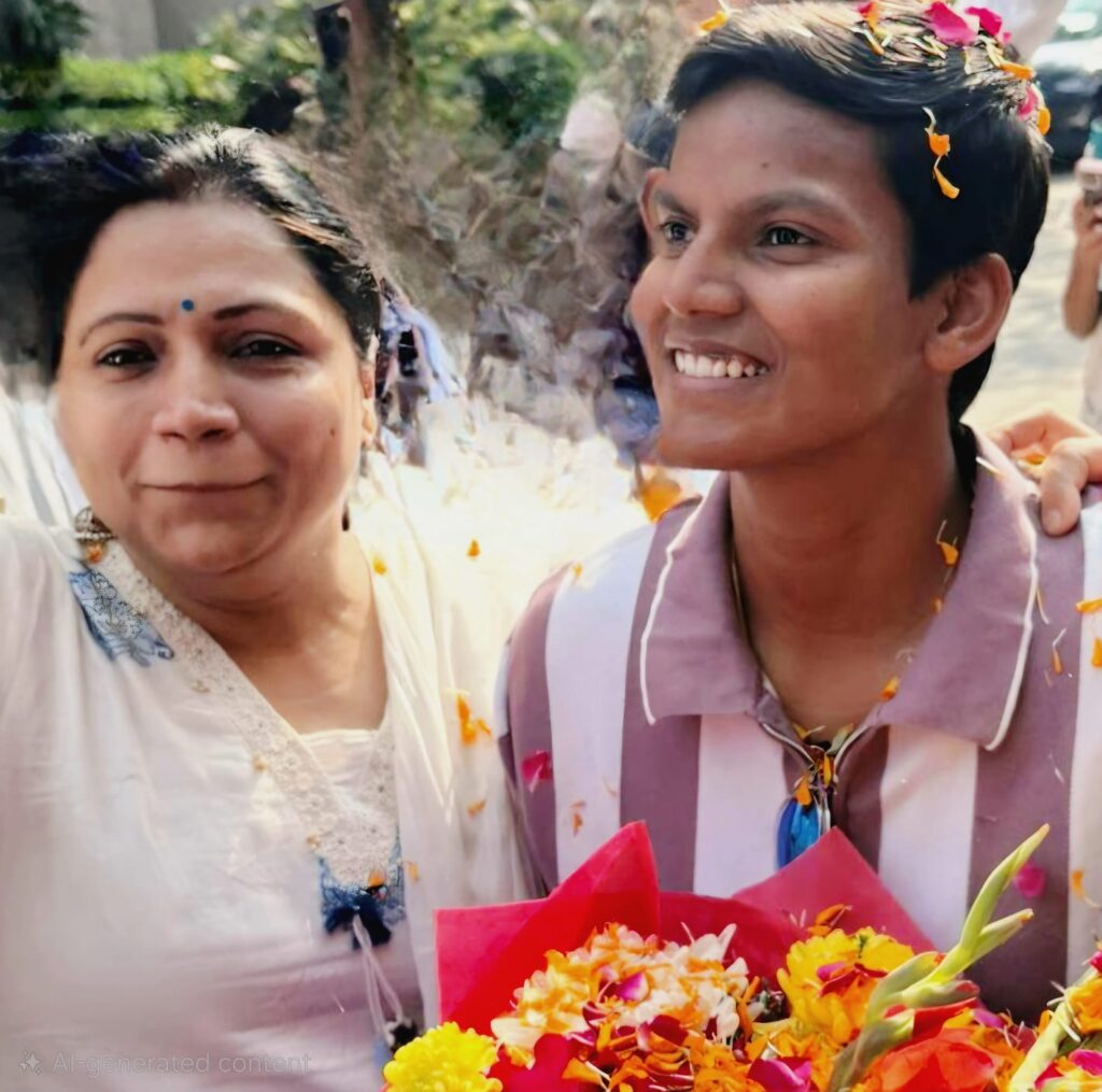 वर्ल्ड कप विजेता दीप्ति शर्मा का द्वारका में हुआ भव्य स्वागत, कात्यायनी सोसाइटी में गूंजे ‘भारत माता की जय’ के नारे