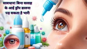 बिना डॉक्टर की सलाह के Eye drops का इस्तेमाल खतरनाक