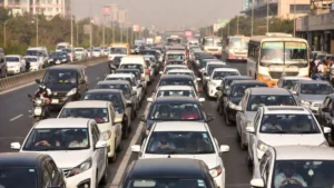 गुरुग्राम में सोमवार सुबह भारी जाम: प्रमुख सड़कों पर रेंगता ट्रैफिक, लोग घंटों फंसे