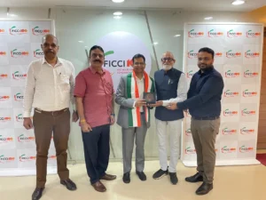 ICMAI CCM मनोज कुमार आनंद की FICCI महासचिव से भेंट, उद्योग सहयोग बढ़ाने पर चर्चा