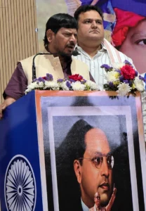 अंबेडकर जयंती पर पंचकुला में आरपीआई (अठावले गुट) का आयोजन, रवि सोनू कुंडली ने किया नेतृत्व, रामदास अठावले रहे मुख्य अतिथि
