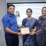 ब्रांड निर्माण की रणनीतियों पर मैनेजमेंट एजुकेशन एंड रिसर्च इंस्टीट्यूट में हुआ विशेष अतिथि व्याख्यान