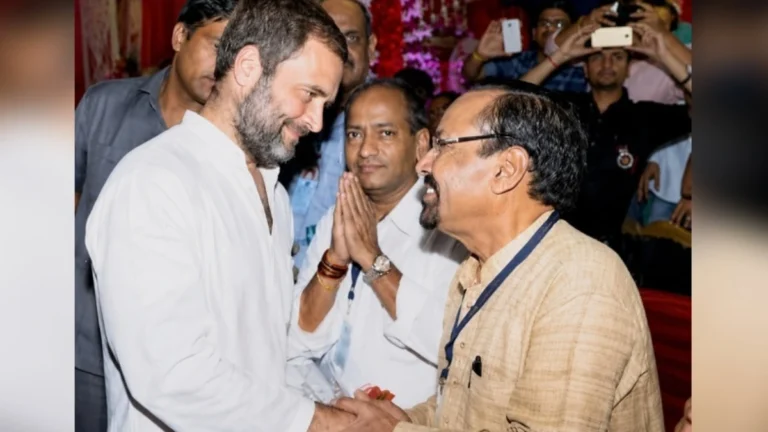 राहुल गांधी के जन्मदिन पर विजय शंकर चतुर्वेदी ने दीं शुभकामनाएं, उज्ज्वल भविष्य की कामना की