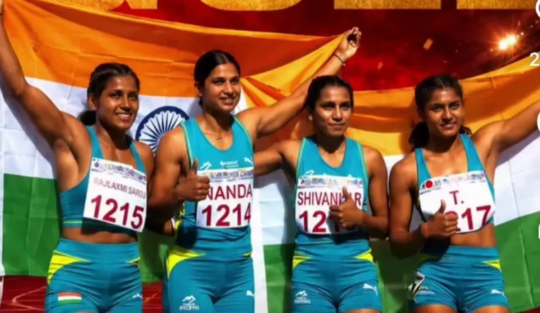 न्यू ताइपे सिटी एथलेटिक्स ओपन 2026: भारतीय महिला रिले टीम ने स्वर्ण पदक जीतकर रचा इतिहास