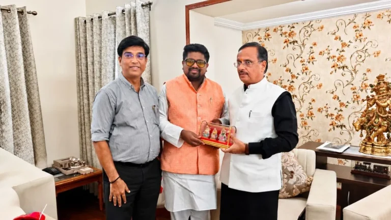 नई दिल्ली में डॉ. भार्गव मल्लप्पा ने डॉ. दिनेश शर्मा से की मुलाकात, सामाजिक विकास और जनहित के मुद्दों पर बनी सहमति
