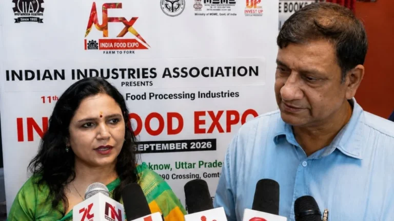 आईआईए फूड एक्सपो 2026 लखनऊ में, दिल्ली उद्योग संवाद में 100+ उद्योगपति
