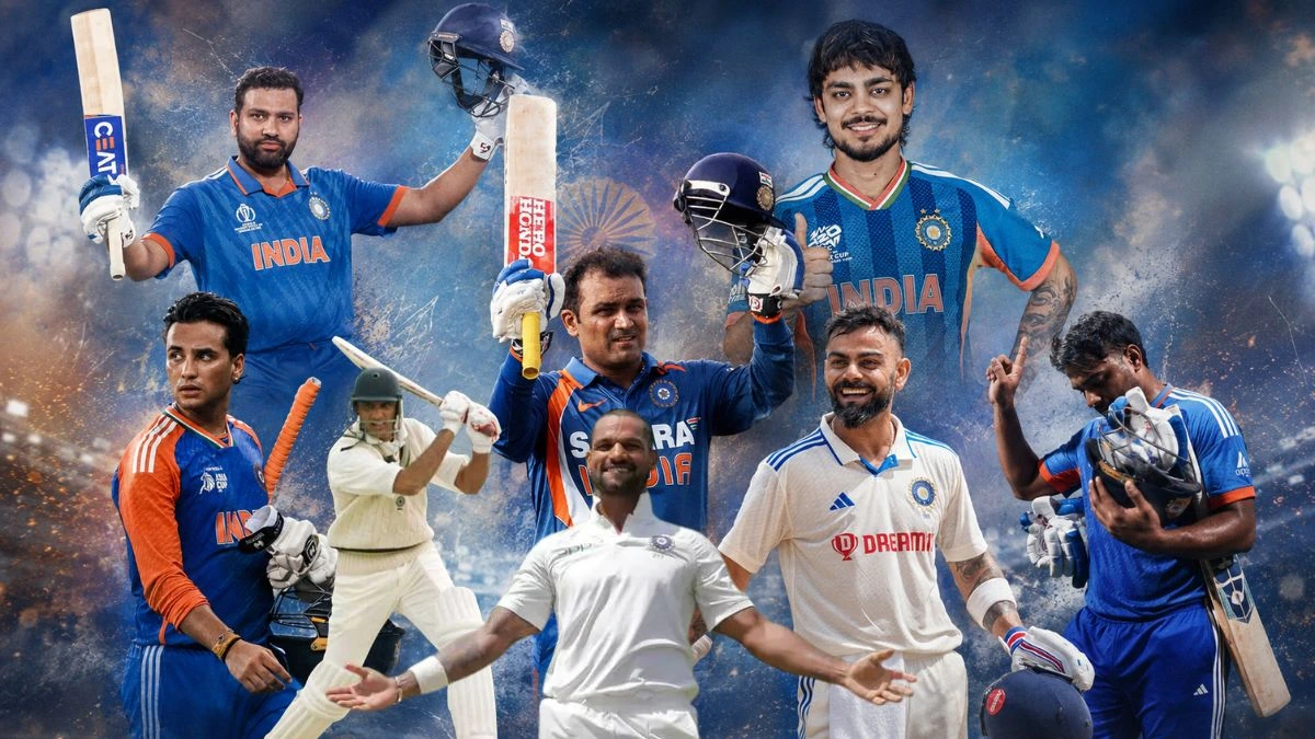 ODI, टेस्ट और T20I में टॉप 5 सबसे तेज सेंचुरी बनाने वाले भारतीय बल्लेबाज़