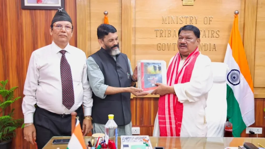 केंद्रीय मंत्री जुएल ओराम से मिले एचआरडीएस इंडिया के संस्थापक, ‘ऑपरेशन सिंदूर’ रिपोर्ट की सौंपी