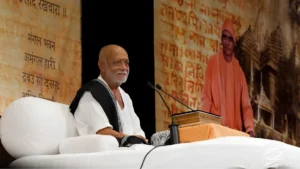 मोरारी बापू ने हार्वर्ड से भारत के पवित्र ग्रंथों के संरक्षण की अपील की