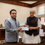 नारा लोकेश के विचारों से प्रेरित सांसद विजय चिंताकायला का सराहनीय कदम, पहला वेतन सशस्त्र बलों को किया समर्पित