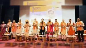 गुजरात विश्वविद्यालय में ‘समर्पण: दीनदयाल उपाध्याय’ के गुजराती संस्करण का विमोचन