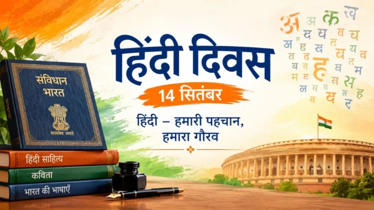 हिंदी दिवस 2026: 14 सितंबर को ही क्यों मनाया जाता है हिंदी दिवस