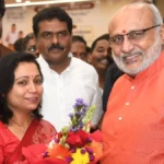 सी. पी. राधाकृष्णन ने ‘अ सेंचुरी ऑफ सर्विस’ पुस्तक का किया विमोचन, पारुल सिंह और राकेश कुमार सिंह रहे मौजूद