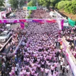 Hyderabad में Pink Power Run 3.0 का आयोजन, 35 हजार लोगों ने दिया ब्रेस्ट कैंसर जागरूकता का संदेश