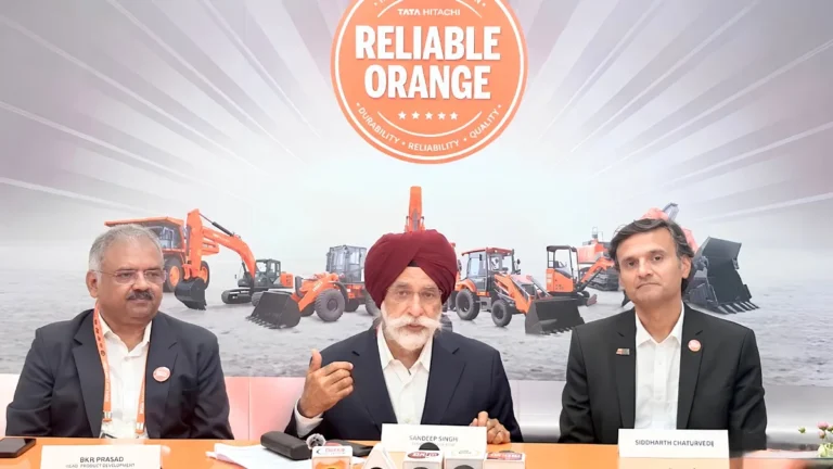 टाटा हिताची ने बौमा कॉनएक्सपो इंडिया 2026 में कंस्ट्रक्शन इक्विपमेंट पोर्टफोलियो पेश किया