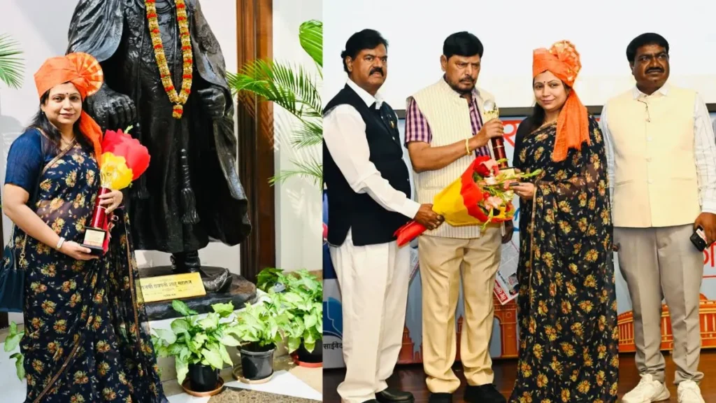 महाराष्ट्र सदन में पारुल सिंह को मिला खेल रत्न सम्मान, कई हस्तियां रहीं मौजूद