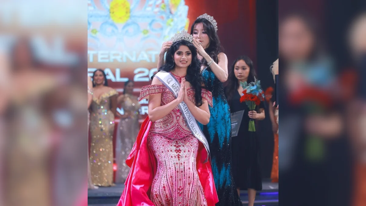 Mrs International Global 2026: गीतांजलि अरोड़ा बनीं फर्स्ट रनर-अप, मिला विशेष सम्मान
